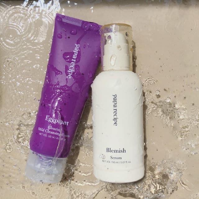 PAPA RECIPE Eggplant Clearing Mild Cleansing Foam review photo by Busythinking