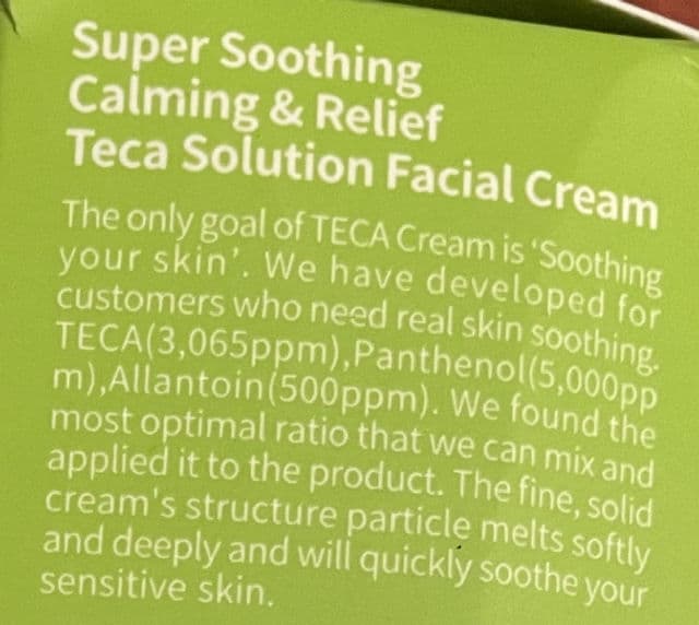 Jumiso Super Soothing Calming & Relief Teca Solution review photo by Hebskin