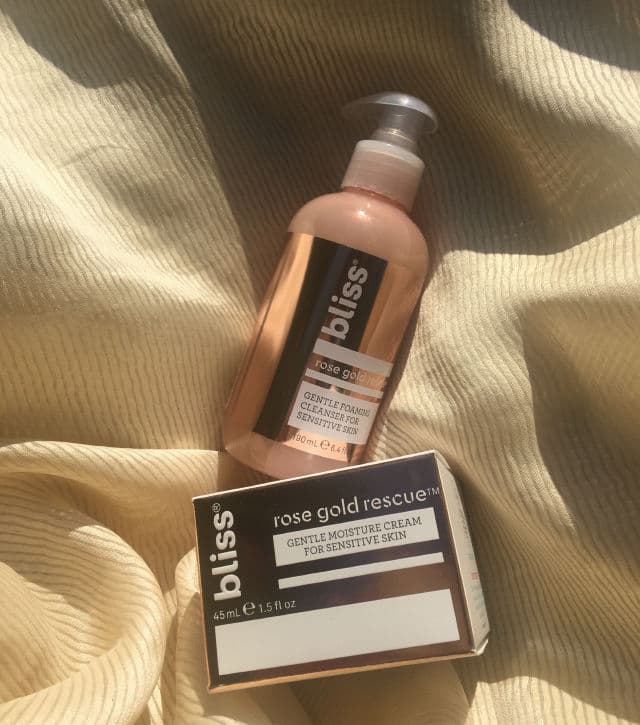 Bliss Rose Gold Rescue Cleanser review photo by Talkswithchi