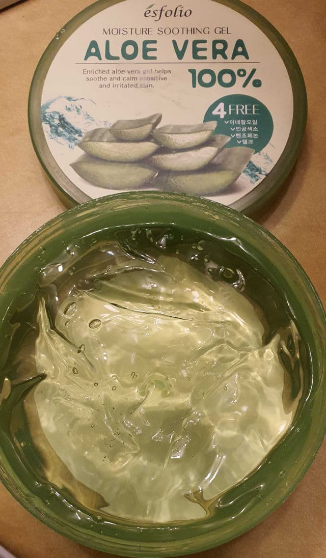 ESFOLIO Aloe Vera Moisture Soothing Gel review photo by Asherz1120