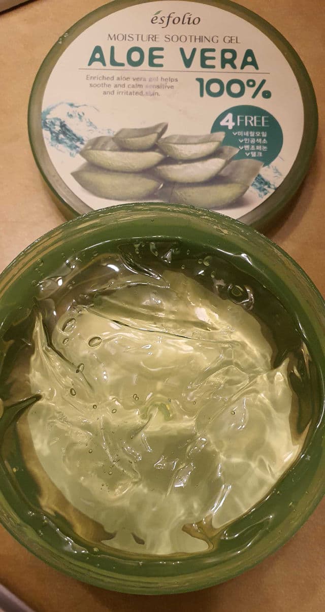 ESFOLIO Aloe Vera Moisture Soothing Gel review photo by Asherz1120