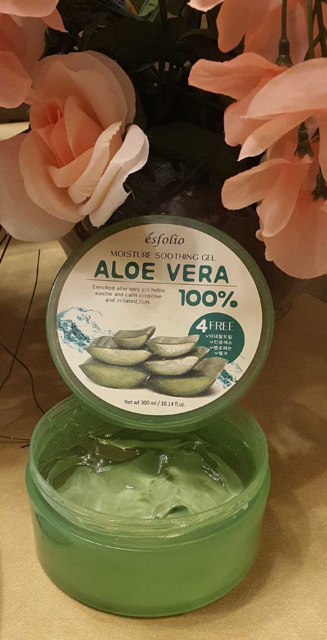 ESFOLIO Aloe Vera Moisture Soothing Gel review photo by Asherz1120