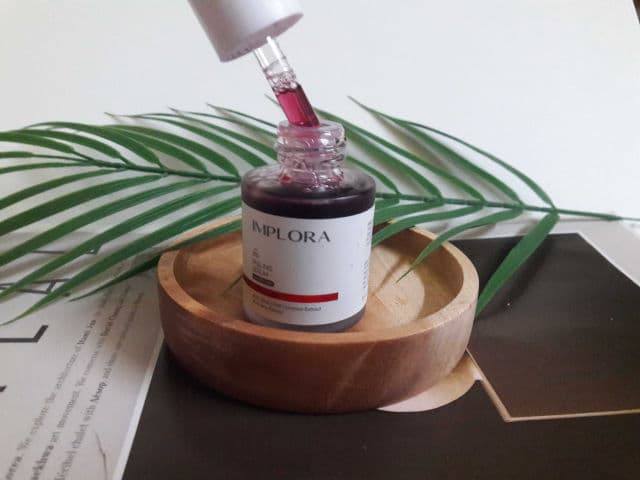 Implora Peeling Serum review photo by henskincare