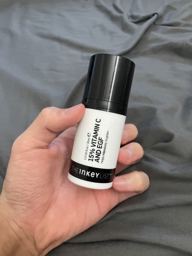 The Inkey List 15% Vitamin C and EGF Brightening Serum review photo by gary