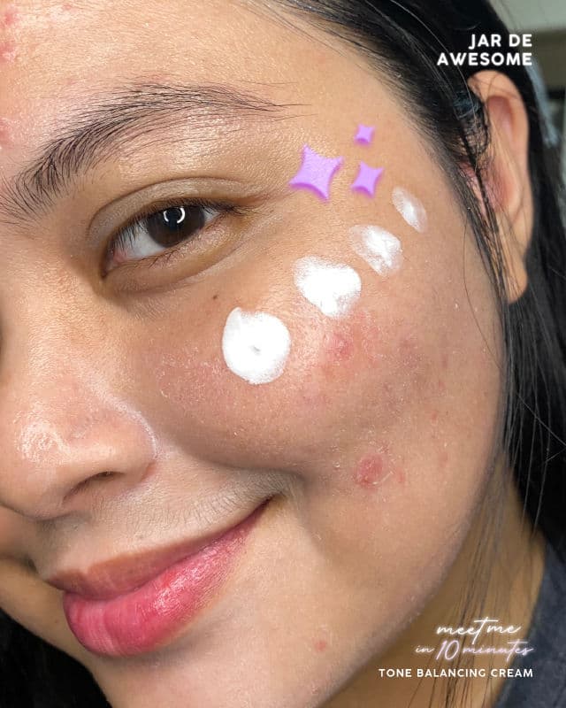 JAR DE AWESOME Meet Me in 10 Minutes Tone Balancing Cream review photo by m0chiskinnn