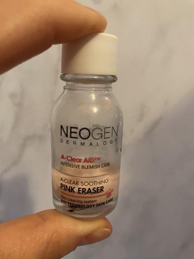 NEOGEN Dermalogy A-Clear Soothing Pink Eraser review photo by Karina14