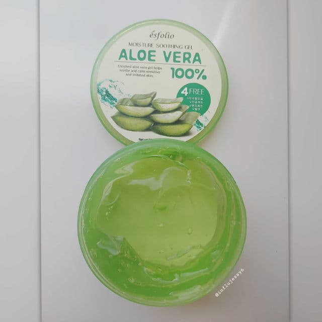 ESFOLIO Aloe Vera Moisture Soothing Gel review photo by Influjessy6