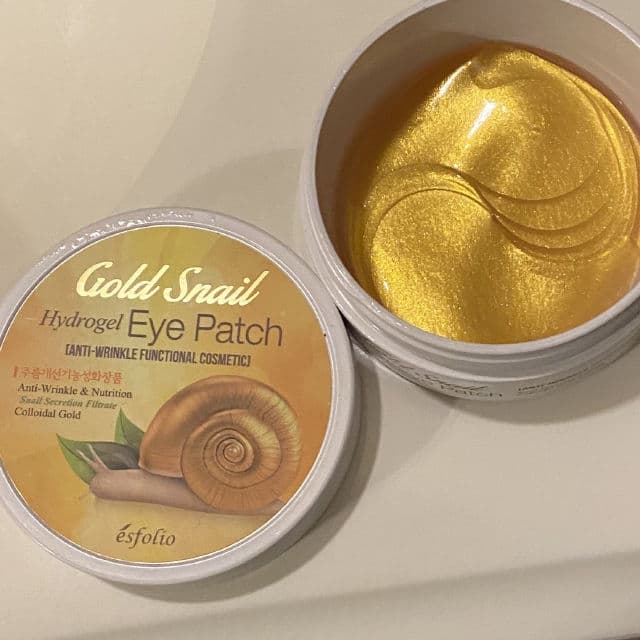 ESFOLIO Gold Snail Hydrogel Eye Patch review photo by jumper