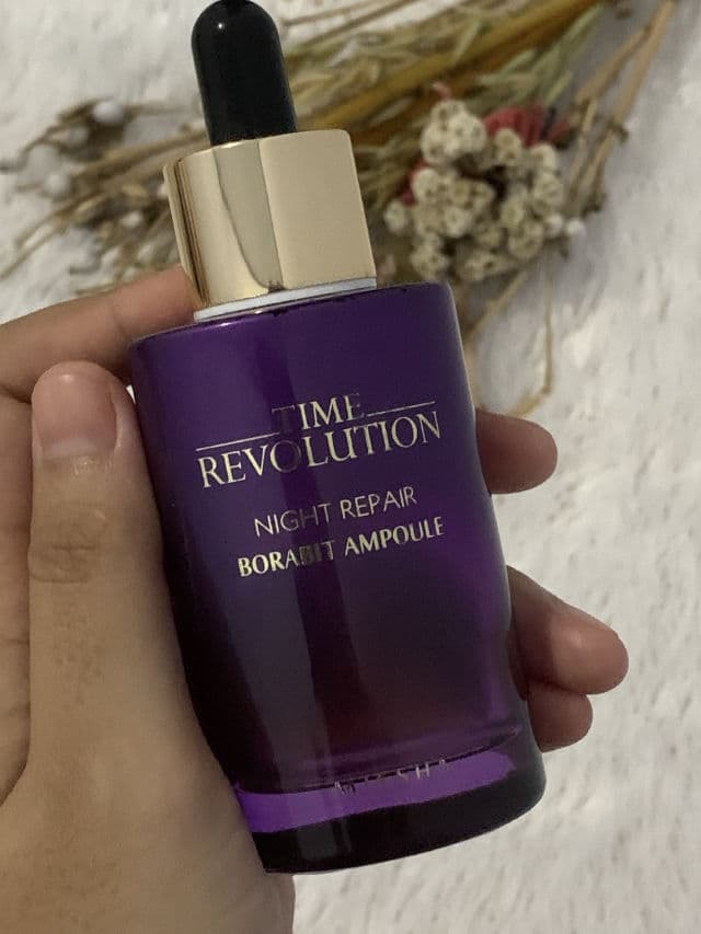 Time Revolution Night Repair Borabit Ampoule product review