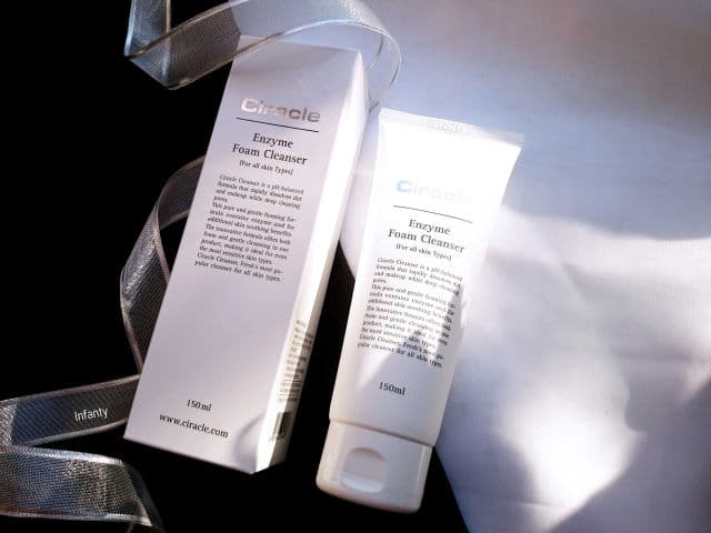 CIRACLE Enzyme Foam Cleanser review photo by TanyaKbeauty