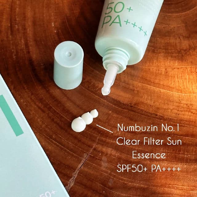 No.1 Pure-Full Calming Water Sunscreen SPF50+ PA++++ product review