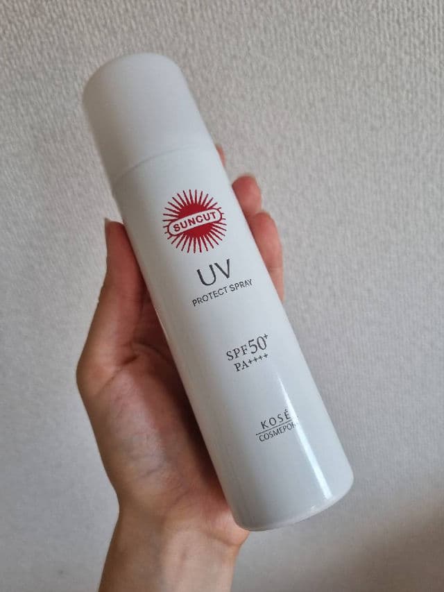 Kose Cosmeport Suncut UV Protect Spray SPF 50+ PA++++ review photo by glowandsunshine