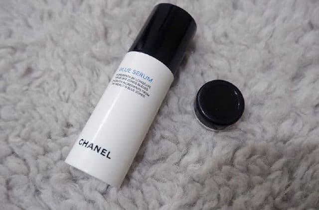 Chanel Blue Serum review photo by Celerybaby