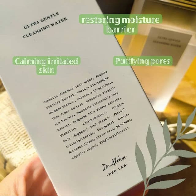 Dr. Althea Ultra Gentle Cleansing Water review photo by kbeautysandra