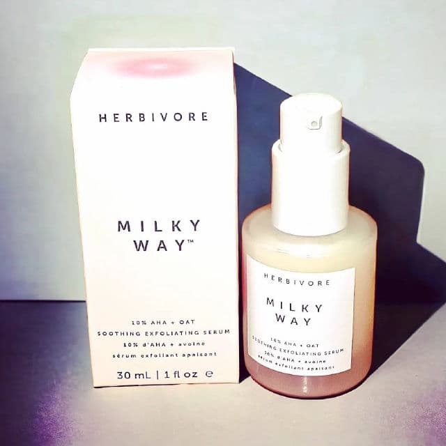 Milky Way 10% AHA + Oat Soothing Exfoliating Serum product review