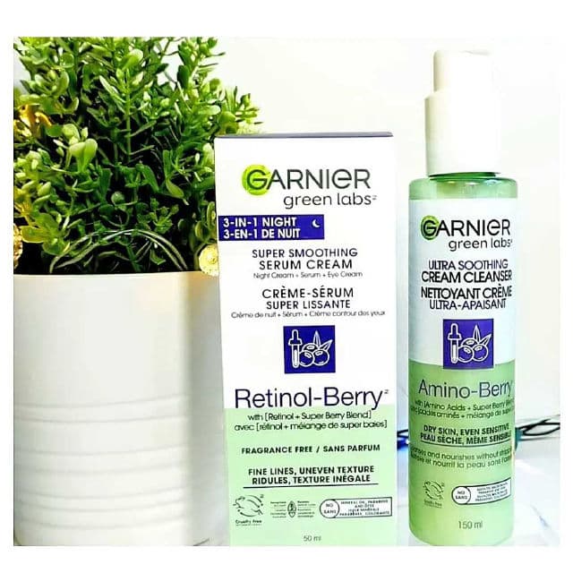 Garnier Green Labs Amino-Berry Soft Gentle Facial Cream Cleanser review photo by Producttester