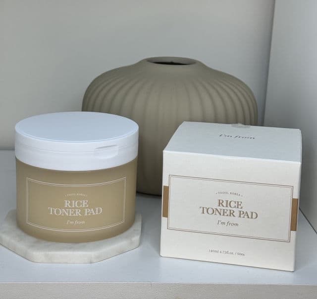 Rice Toner Pad product review
