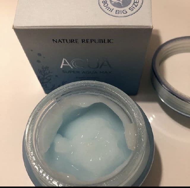 NATURE REPUBLIC Aqua Super Aqua Max Fresh Watery Cream review photo by ninasbeautyspace