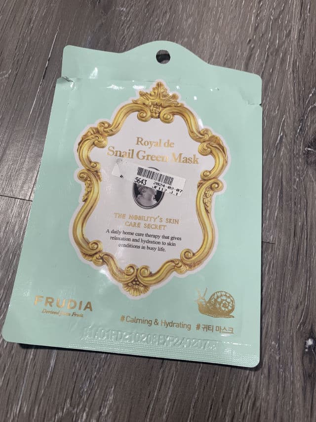 Frudia Royal de Snail Green Mask review photo by BoxyLady