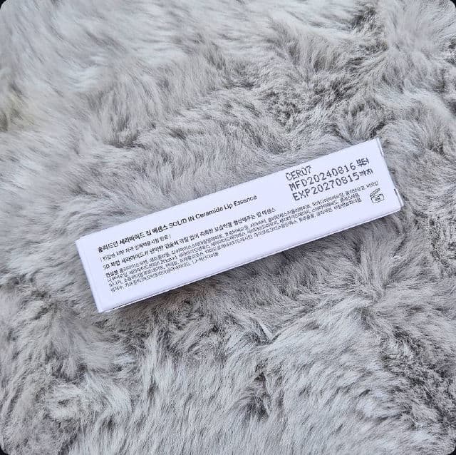 Solid In Ceramide Lip Essence product review