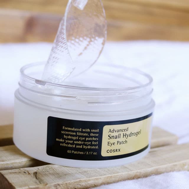 COSRX Advanced Snail Hydrogel Eye Patch review photo by JustMeVictoria