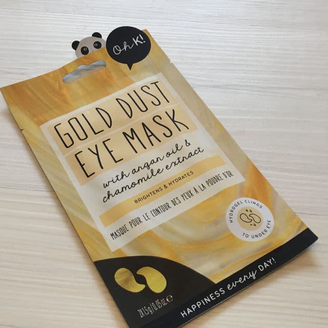 Oh K! Gold Dust Under Eye Mask with Argan Oil review photo by PickySophia85