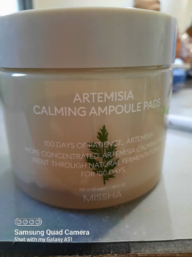 MISSHA Artemisia Calming Ampoule Pads review photo by Tolly
