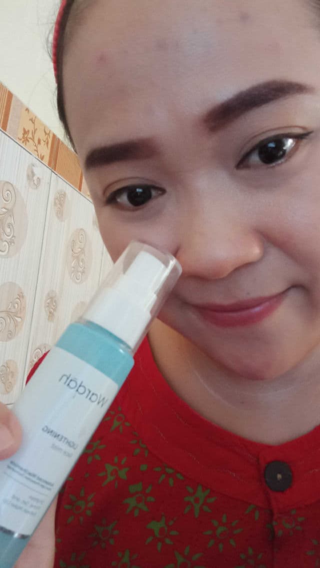 Wardah Lightening Face Mist review photo by NoviAlJannah