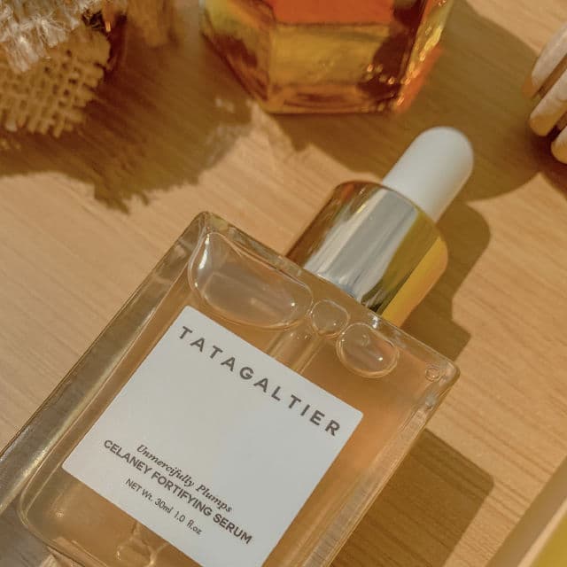 TATA GALTIER Celaney Fortfying Serum review photo by farabeautydiary