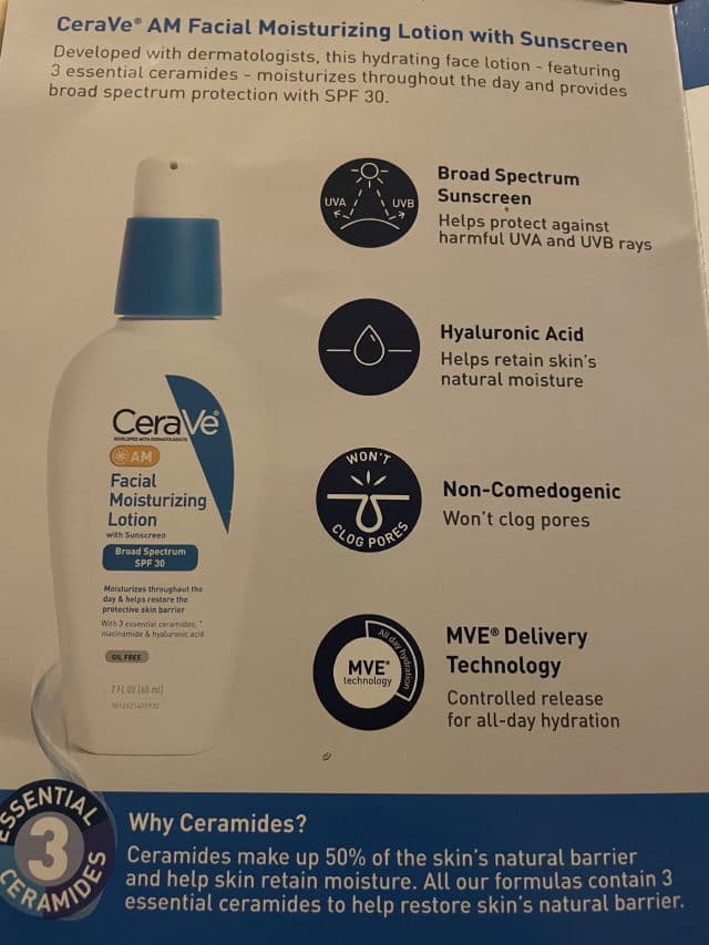 CeraVe Facial Moisturizing Lotion AM with SPF 30 review photo by QueenTania