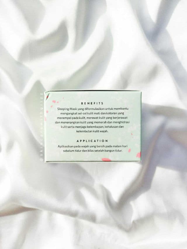 Saturday Looks Wake Wonderful Sleeping Mask review photo by skincarewithgrizz