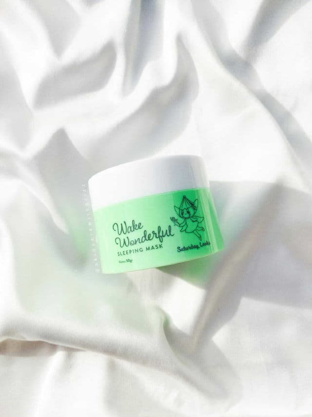 Saturday Looks Wake Wonderful Sleeping Mask review photo by skincarewithgrizz
