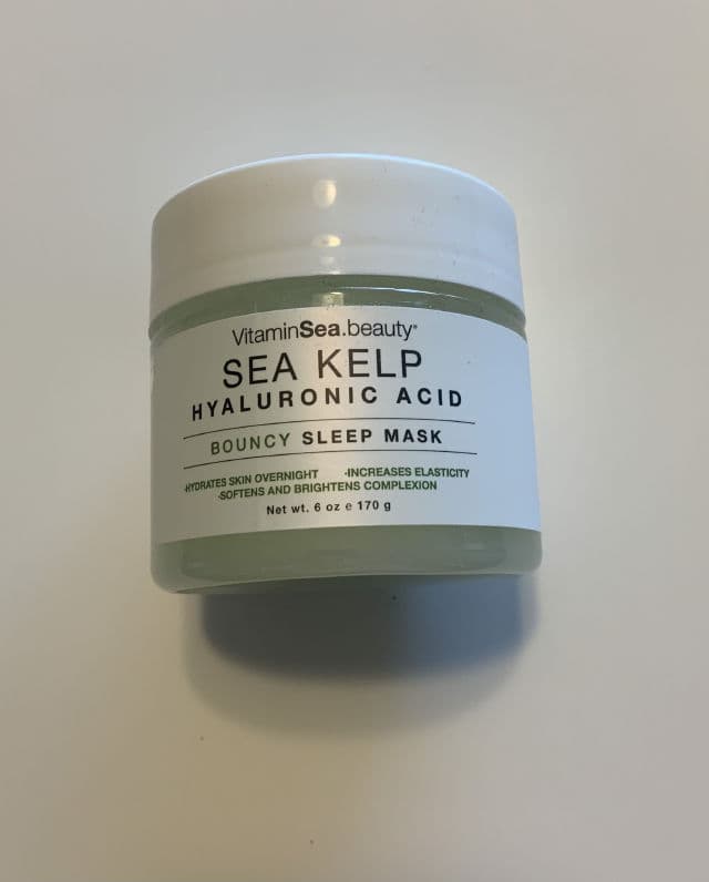 VitaminSea.beauty Sea Kelp & Hyaluronic Acid Sleep Mask review photo by Boop