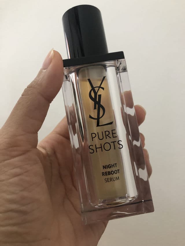 YSL Beauty Pure Shots Night Reboot Resurfacing Serum review photo by agengefita