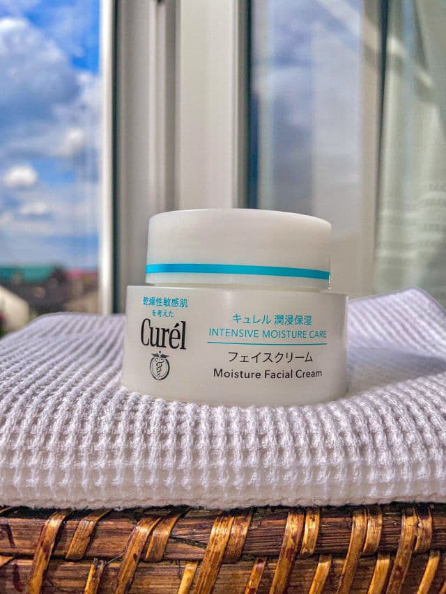 Curel Intensive Moisture Facial Cream review photo by KbeautyUwU