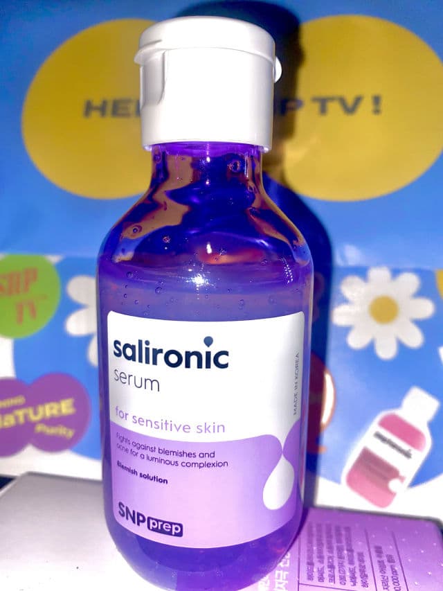 SNP Prep Salironic Serum review photo by SallyZ