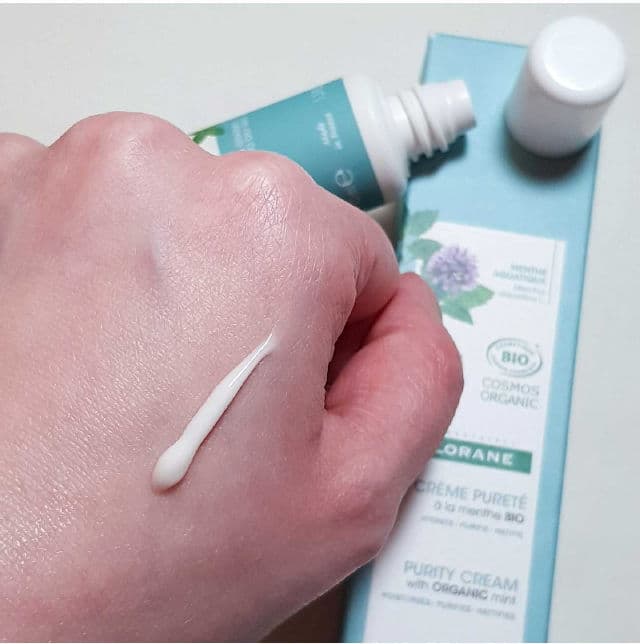 Klorane Crema Purificante a la Menta Acuática Bio review photo by makeupeyes10