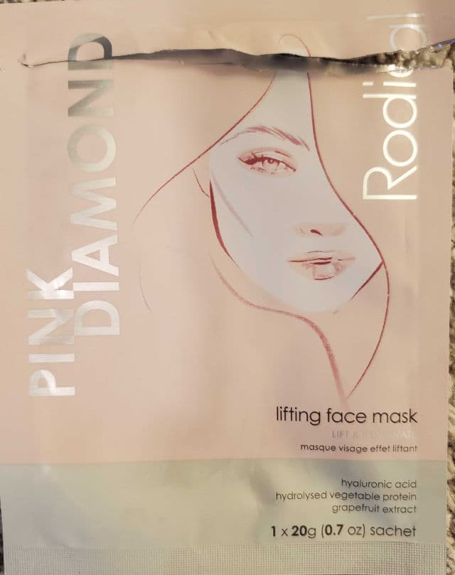 Rodial Pink Diamond Lifting Face Mask review photo by OreLu