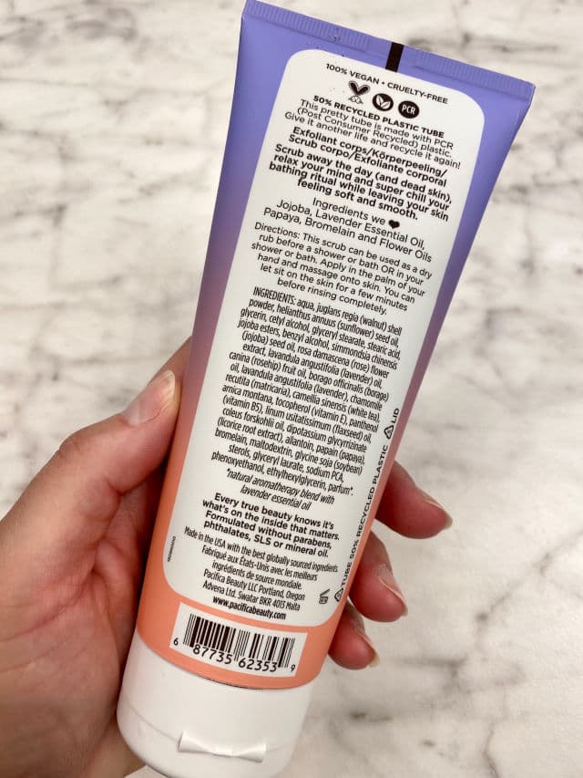 Pacifica Lavender Moon Body Scrub review photo by DanielleSkin27