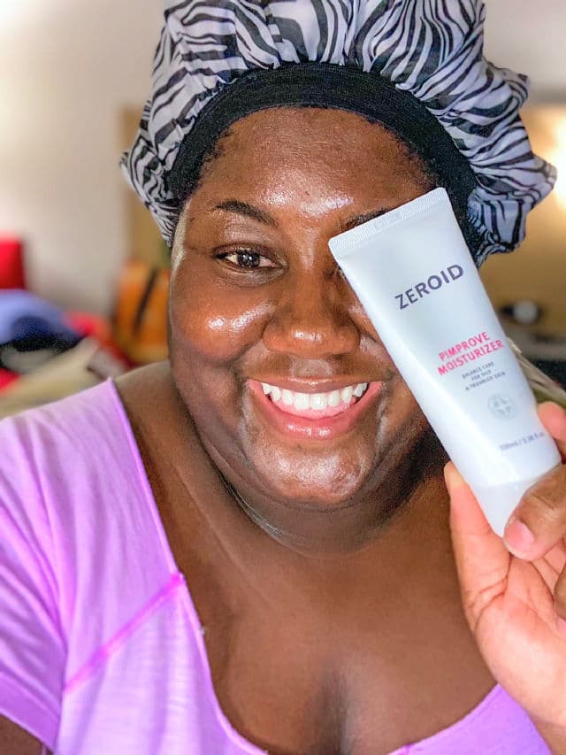 Zeroid Pimprove Moisturizer review photo by LaDonnaTakyiTaylor