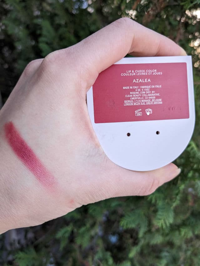 Rose Inc Cream Blush Refillable Cheek & Lip Color review photo by BeautyFromTheHeart