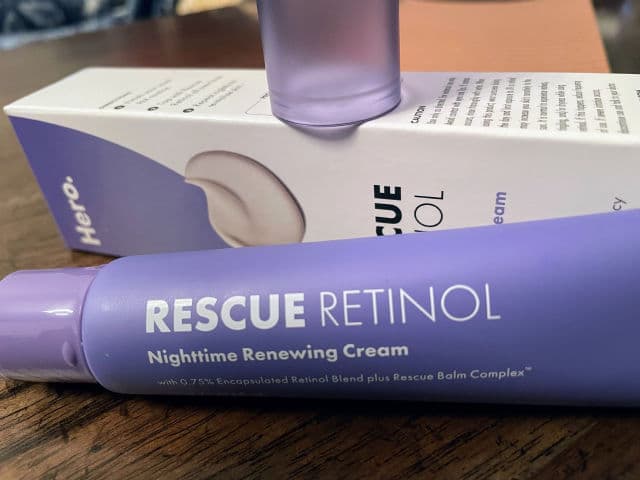 Hero Cosmetics Rescue Retinol review photo by IndiGirlReviews