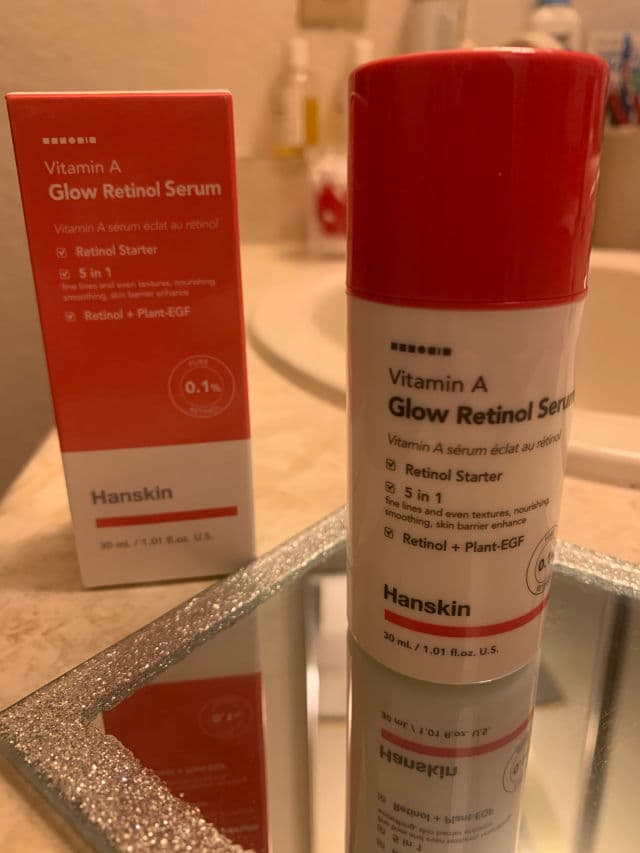 HANSKIN Vitamin A Glow Retinol Serum review photo by csmall707
