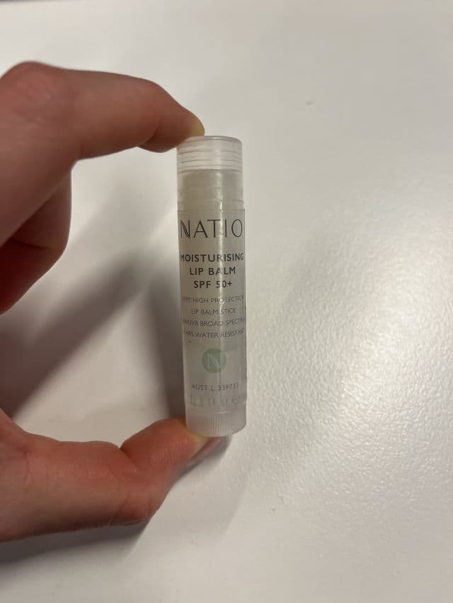 Natio Moisturising Lip Balm SPF 50+ review photo by KarolinaR