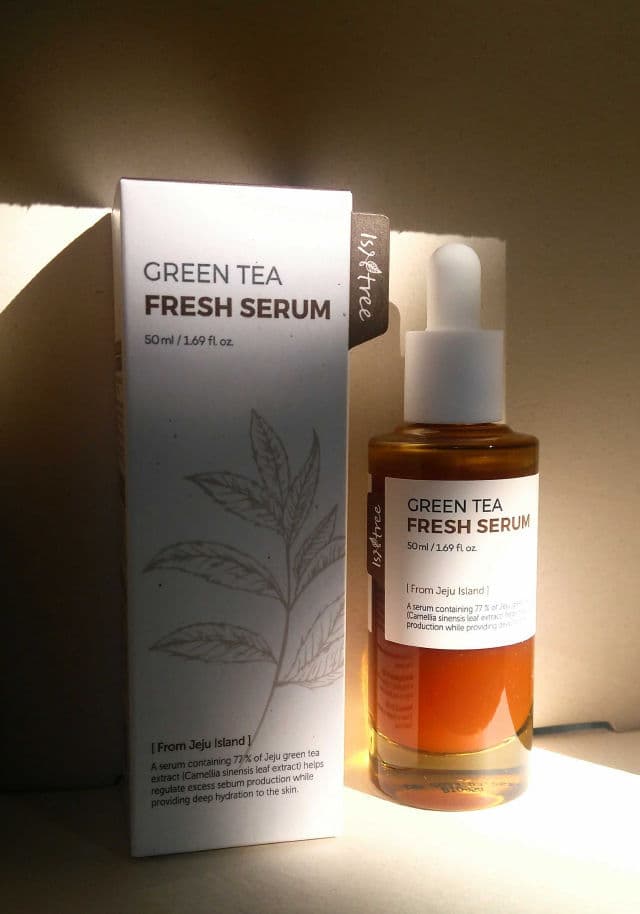 ISNTREE Green Tea Fresh Serum review photo by Nbeautyblog9