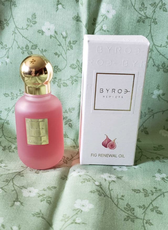 BYROE Fig Renewal Oil review photo by Beckster