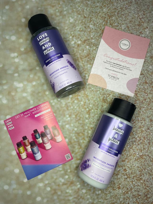 Love Beauty and Planet Argan Oil & Lavender Conditioner review photo by BeautyByJennMarie