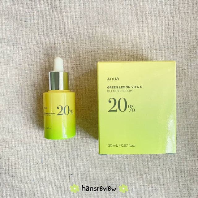 ANUA Green Lemon Vita C Blemish Serum review photo by gojeshani