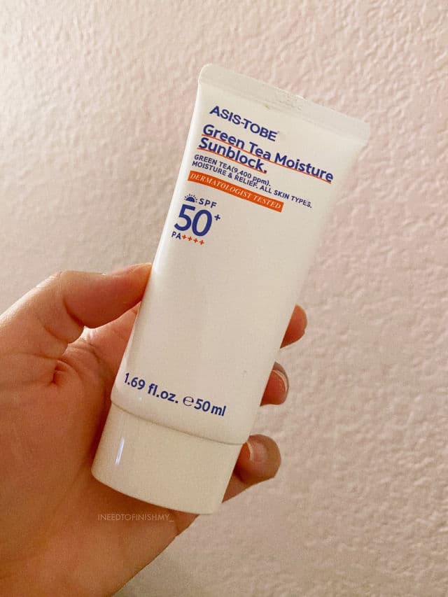 Green Tea Moisture Sunblock SPF 50+ PA++++ product review
