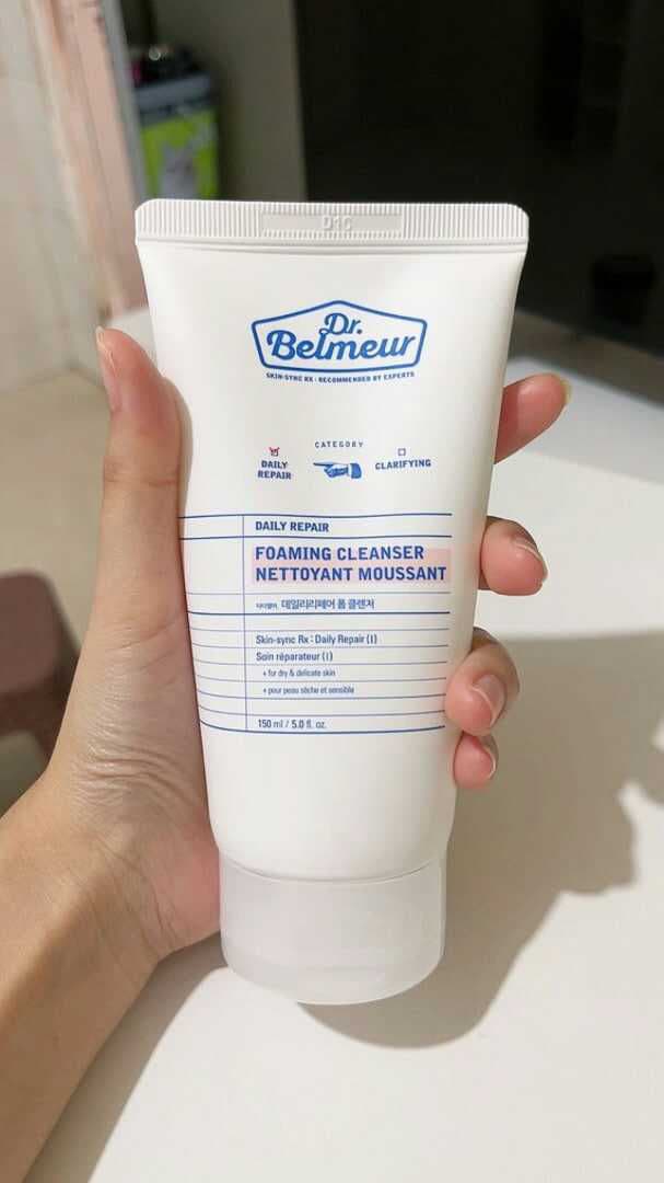 Dr. Belmeur Daily Repair Foam Cleanser product review